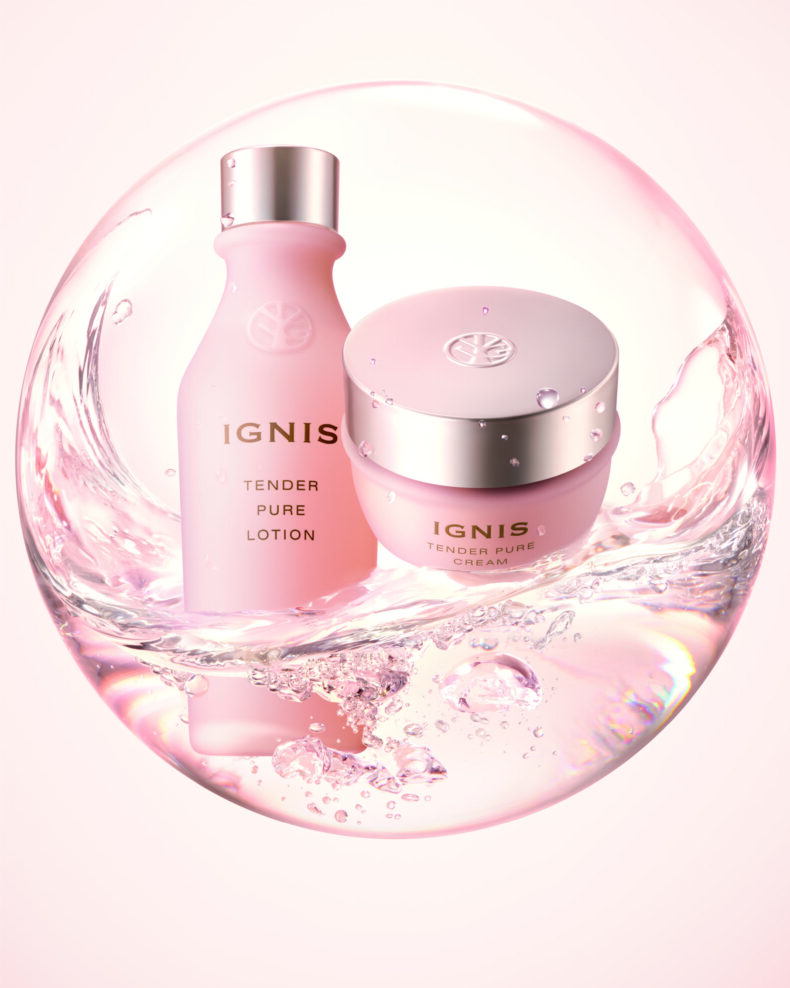 IGNIS』が肌のゆらぎを改善する「テンダー ピュア ローション