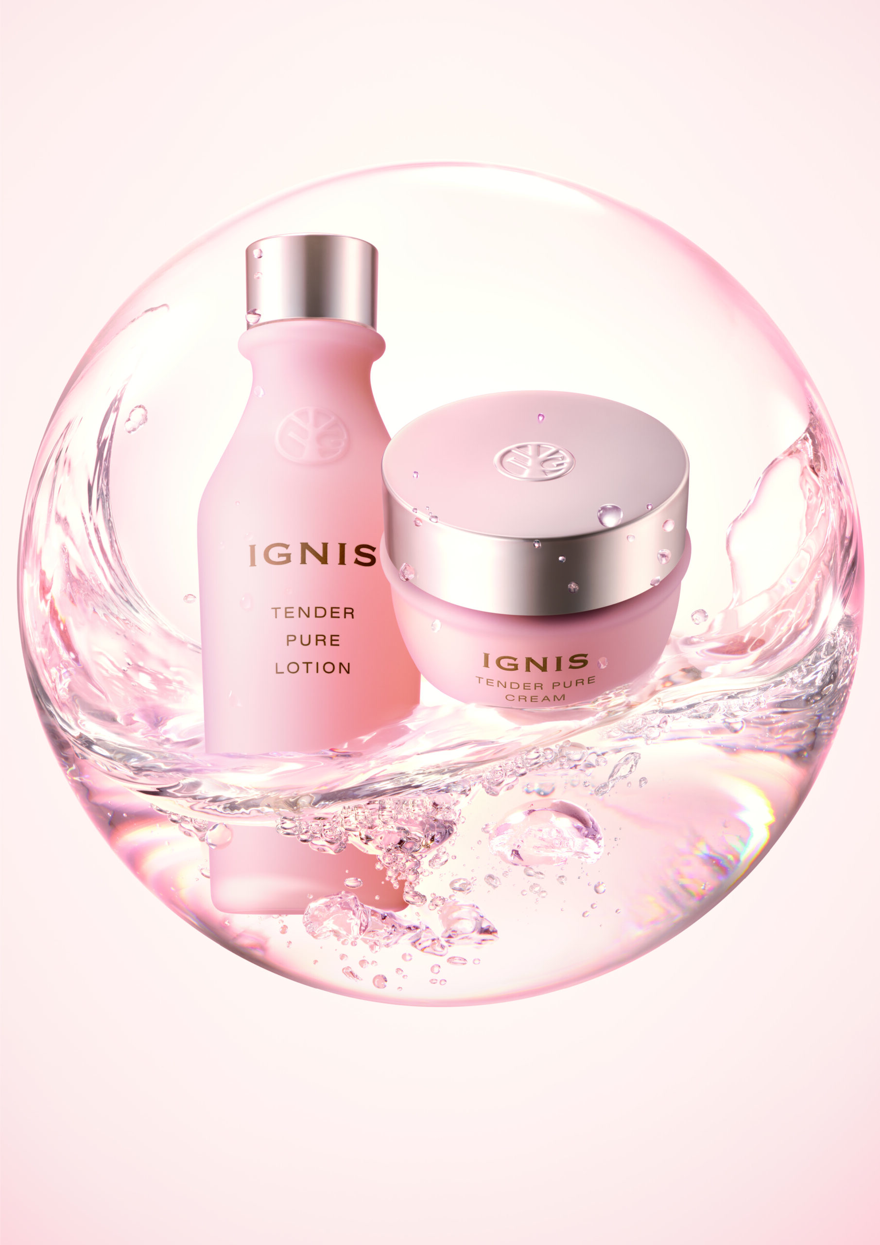 【未使用・箱なし】アルビオン イグニス テンダー ピュア ローション クリーム IGNIS』が肌のゆらぎを改善する「テンダー ピュア ローション